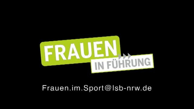 Frauen in Führung - Ein Programm des Landessportbundes Nordrhein-Westfalen!