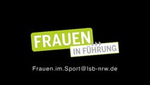 Frauen in Führung - Ein Programm des Landessportbundes Nordrhein-Westfalen!