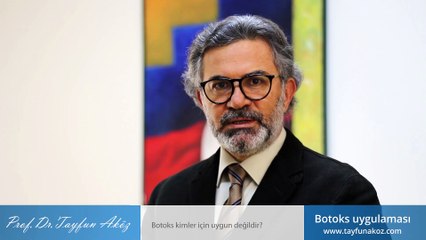 Download Video: Botoks kimler için uygun değildir? - Prof. Dr. Tayfun Aköz