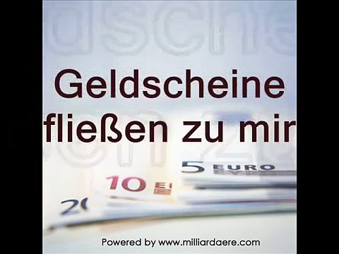 Autosuggestion, Geld manifestieren, Reichtum anziehen, Affirmation, reich werden, Mindvideo