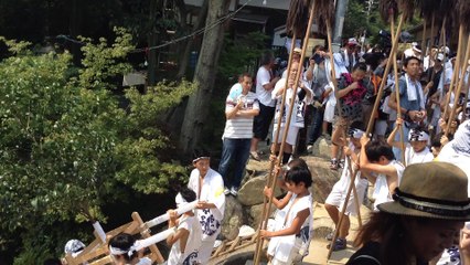 恩智祭り「恩智神社夏季例祭」/ 平成２７年８月１日(土） Onji Shrine summer festival ( August 1, 2015) in Yao city of  Osaka, Japan
