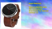 Motorola Mobility Moto 360 Androidwear Smartwatch for Android Devices 4.3