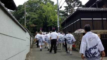 恩智祭り「恩智神社夏季例祭」/ 平成２７年８月１日(土） Onji Shrine summer festival ( August 1, 2015) in Yao city of  Osaka, Japan