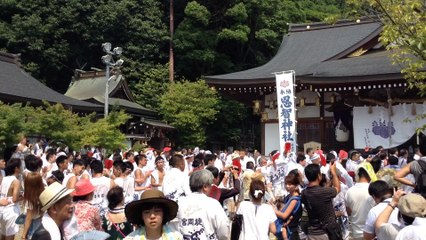 恩智祭り「恩智神社夏季例祭」/ 平成２７年８月１日(土） Onji Shrine summer festival ( August 1, 2015) in Yao city of  Osaka, Japan