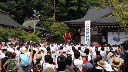 恩智祭り「恩智神社夏季例祭」/ 平成２７年８月１日(土） Onji Shrine summer festival ( August 1, 2015) in Yao city of  Osaka, Japan