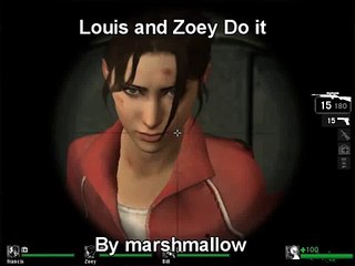 Louis and Zoey Do It in Left 4 Dead