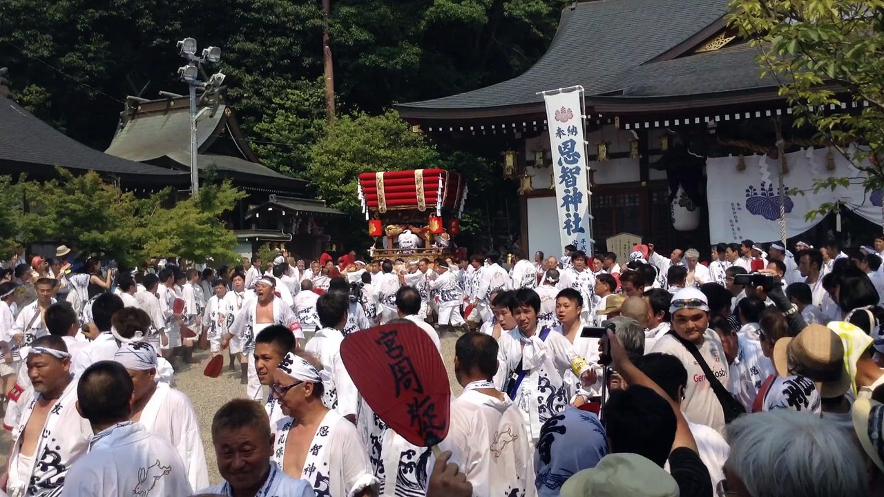 恩智祭り「恩智神社夏季例祭」/ 平成２７年８月１日(土） Onji Shrine summer festival ( August 1, 2015) in Yao city of  Osaka, Japan