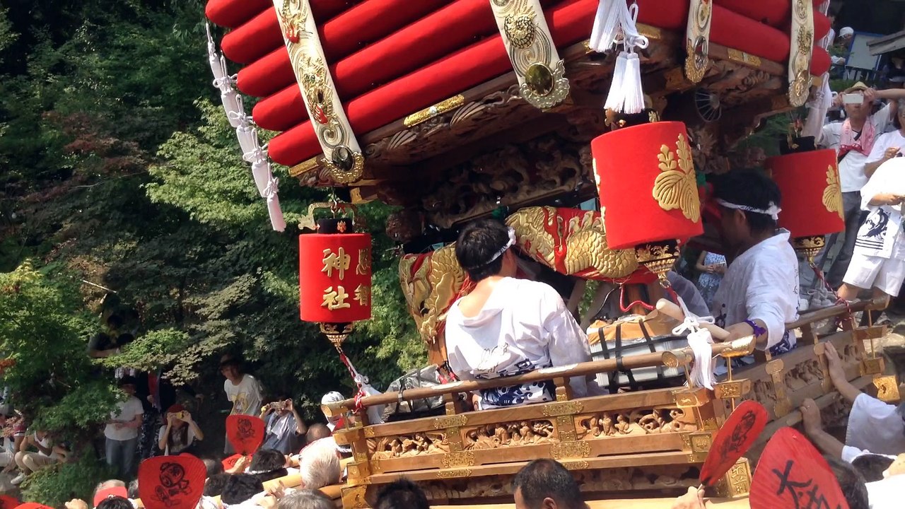 恩智祭り「恩智神社夏季例祭」/ 平成２７年８月１日(土） Onji Shrine summer festival ( August 1, 2015) in Yao city of  Osaka, Japan