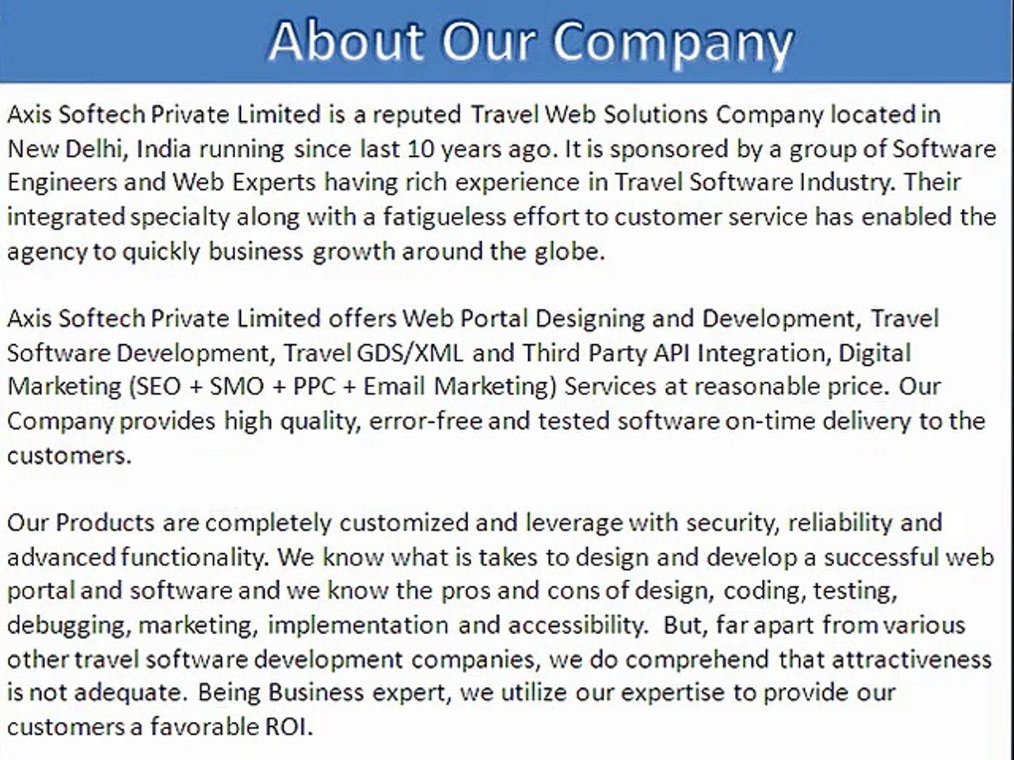 ⁣Travel Technology, Travel Software Solutions, Travel API Integration, Travel Portal Software Develop