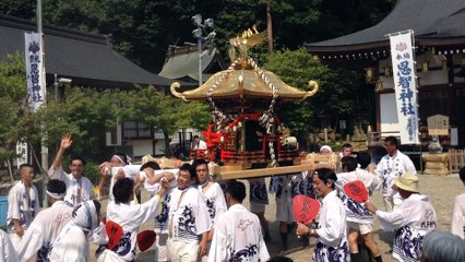 恩智祭り「恩智神社夏季例祭」/ 平成２７年８月１日(土） Onji Shrine summer festival ( August 1, 2015) in Yao city of  Osaka, Japan