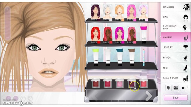 ~Stardoll makeup tutorial-Burgandy Yellow smokey eye~
