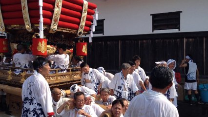 恩智祭り「恩智神社夏季例祭」/ 平成２７年８月１日(土） Onji Shrine summer festival ( August 1, 2015) in Yao city of  Osaka, Japan