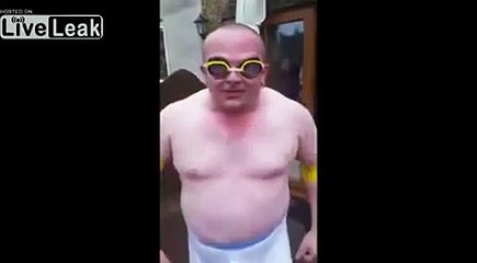 NEW  FAIL Man Poops Himself During - ALS Ice Bucket Challenge - New Best Funny Fails