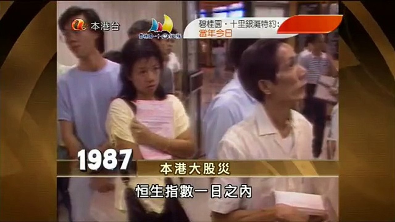 當年今日之1987年10月19日全球股災,香港停市四天