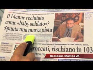 Renzi polemizza i magistrati, Rassegna Stampa 1 Agosto 2015