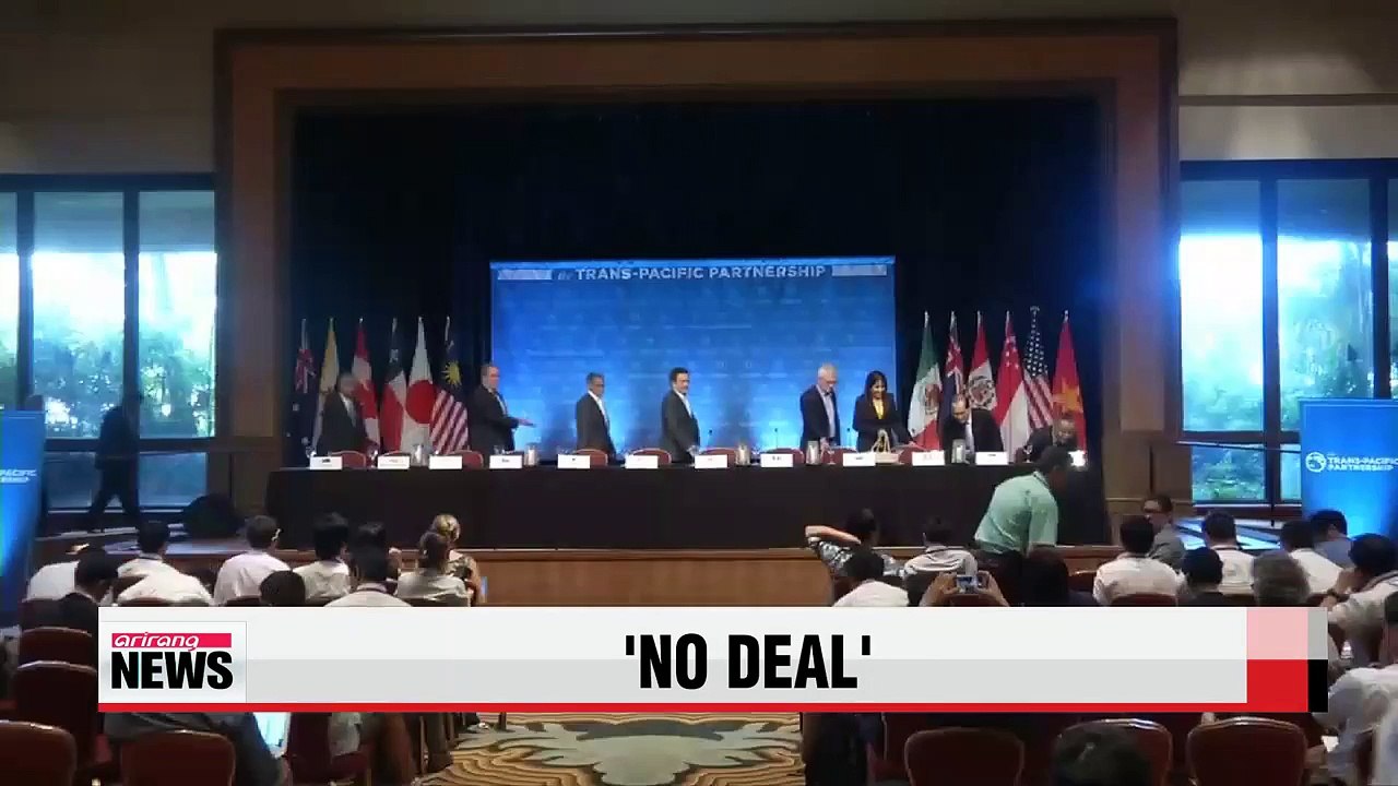 Negotiations stall on Trans-Pacific Partnership