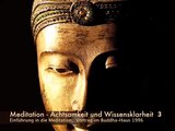 33 Ayya Khema Meditation - Achtsamkeit und Wissensklarheit 3