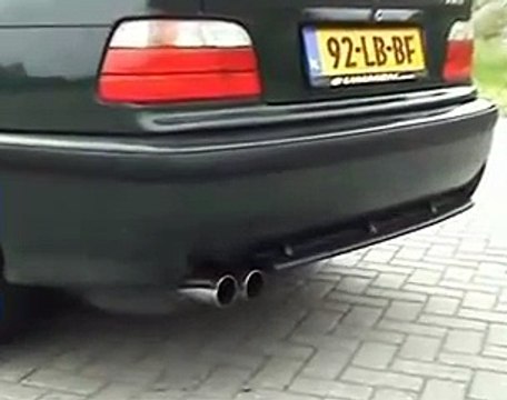 BMW E36 M3 GT Impression Drift Burnout