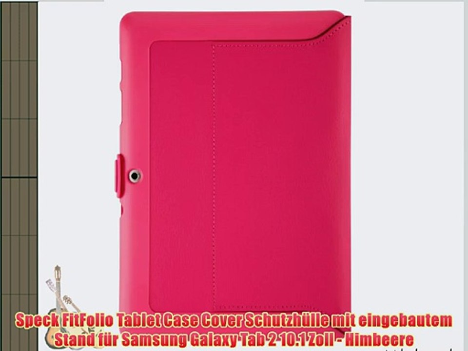 Speck FitFolio Tablet Case Cover Schutzh?lle mit eingebautem Stand f?r Samsung Galaxy Tab 2