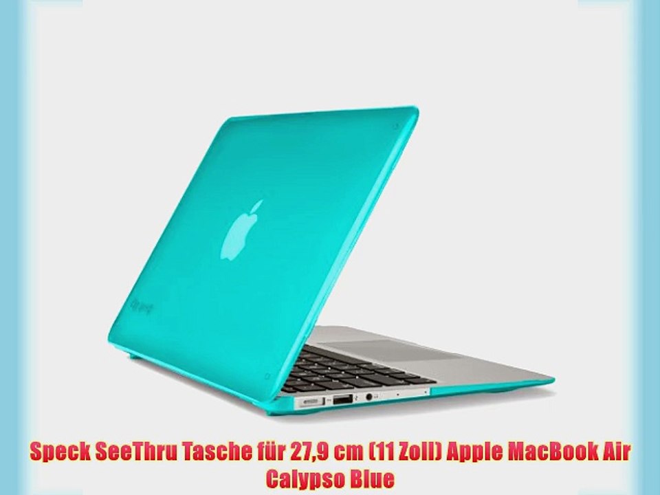 Speck SeeThru Tasche f?r 279 cm (11 Zoll) Apple MacBook Air Calypso Blue