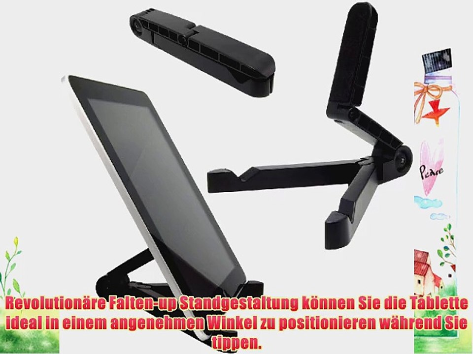 Bestdeal? Ultra Schlank Wireless Mini Tastatur und Tragbare Falten-Up St?nder Set f?r Sony