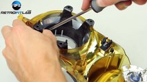 BMW 3 E46 ZKW xenon projector headlight repair kit installation