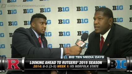 Rutgers' Darius Hamilton Interviews Keith Lumpkin