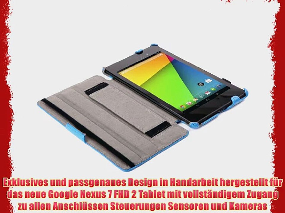 Supremery - Asus Nexus 7 H?lle Case Kunstleder Tasche Schutzh?lle H?lle Etui Cover Ultra Slim