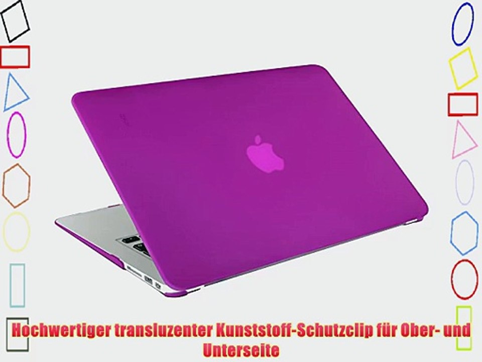 Artwizz 4425-1203 Rubber Clip f?r MacBook Air (11 Zoll) mit Retina Display purpur