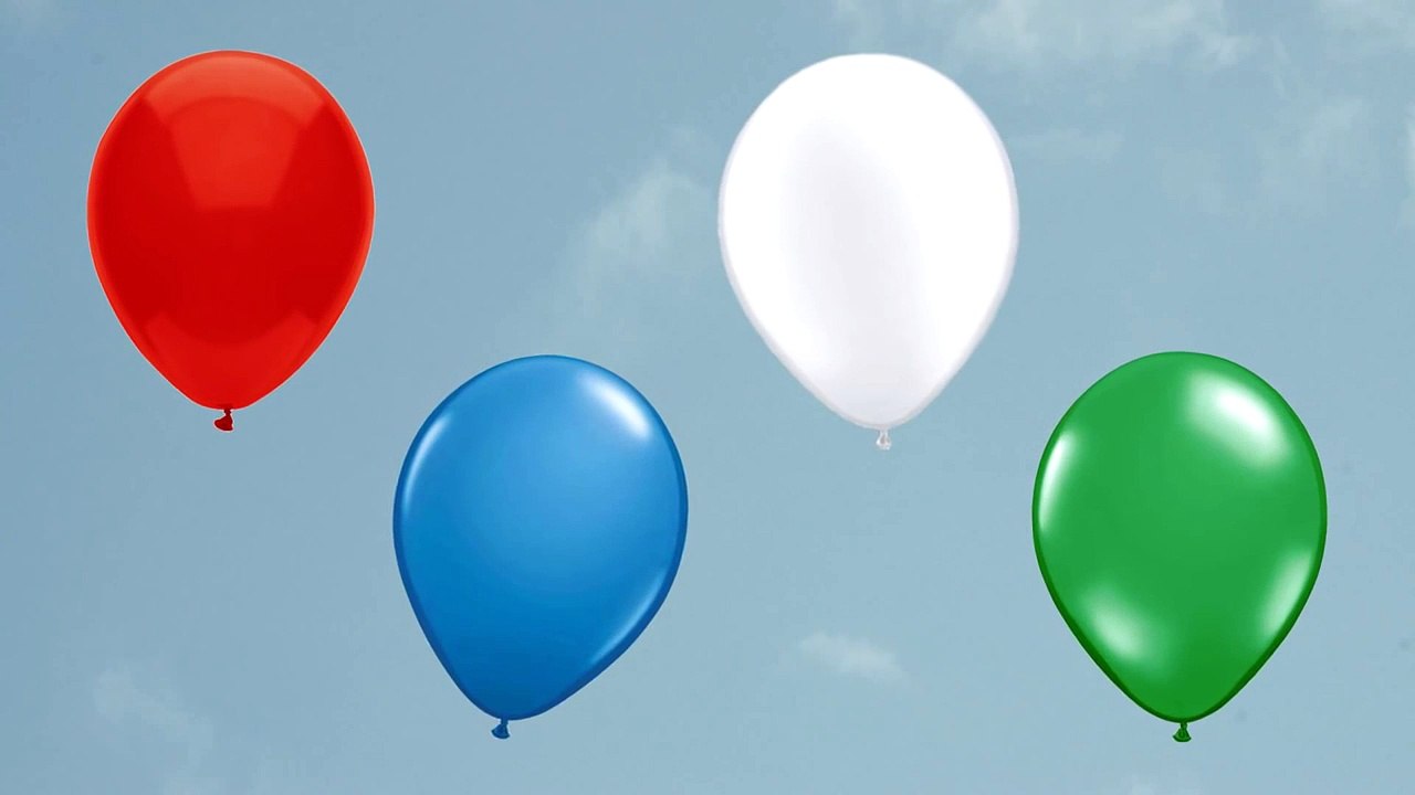 The Balloon Song (for learning colors)
