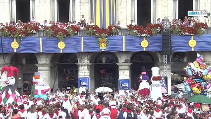 Le réveil du Roi Léon aux Fêtes de Bayonne - samedi 1 août