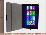 Pedea Tasche mit Aufstellfunktion f?r Acer Iconia W3 810 schwarz