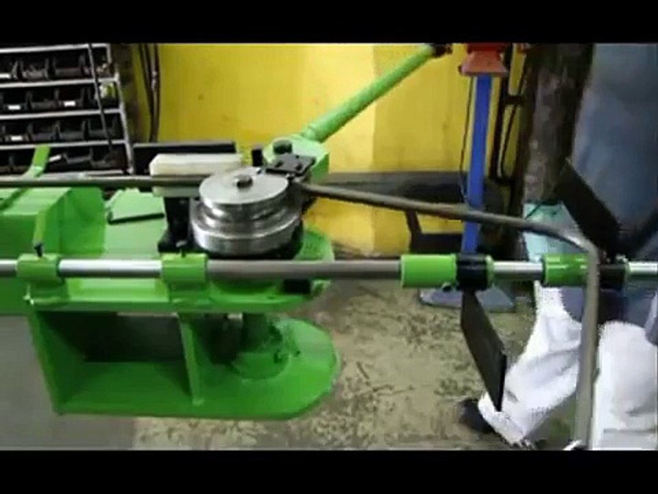 curvadora de tubos manual inox aço cobre