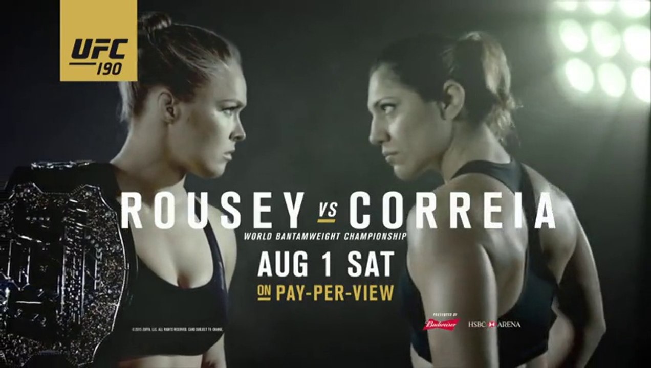 UFC 190 Rousey vs. Correia Live Stream