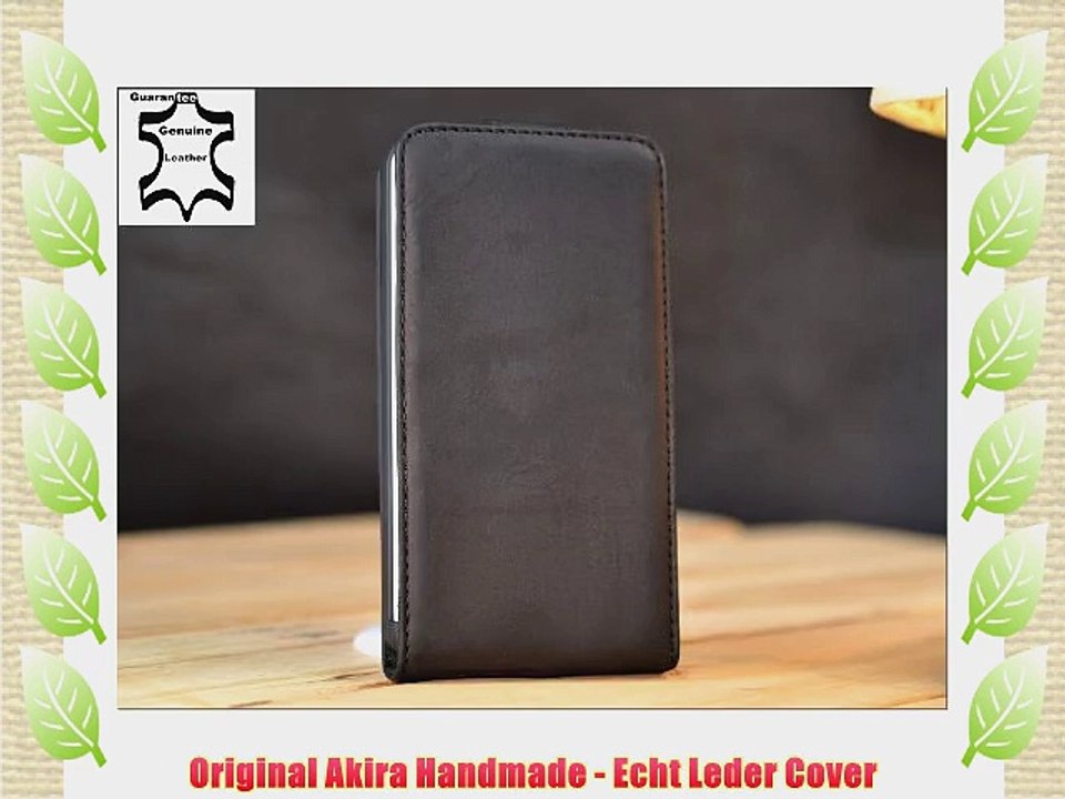 Original Akira Hand Made Echt Leder Nokia Lumia 625 Cover Handgemacht Case Schutzh?lle Etui