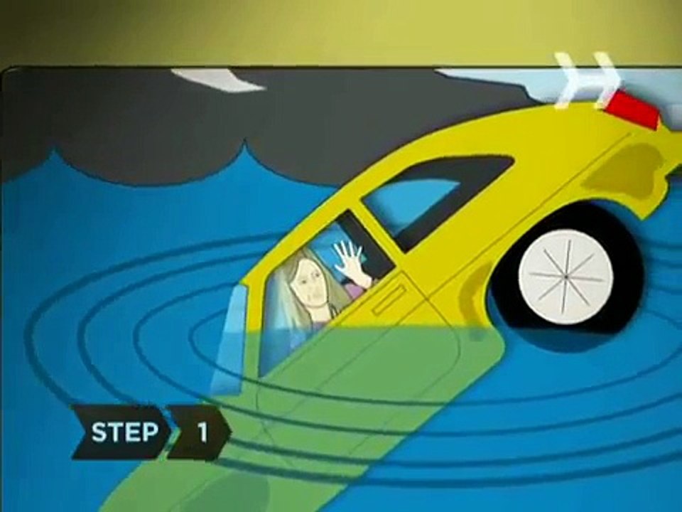 How to Escape a Car Sinking in Deep Water