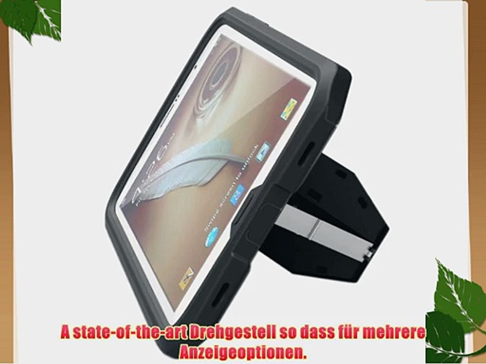 Poetic Revolution Case for SamSung Galaxy Note 8.0 Schwarz (3-jahriger Hersteller Warranty