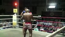 Cyrus Washington vs The Thai Giant in Thailand - Pro Muay Thai Fight