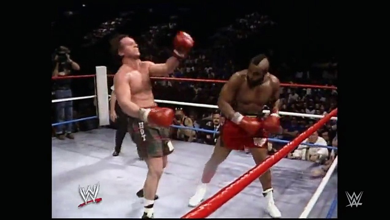 Mr. T vs. -Rowdy- Roddy Piper- WrestleMania 2 - Boxing Match - video ...