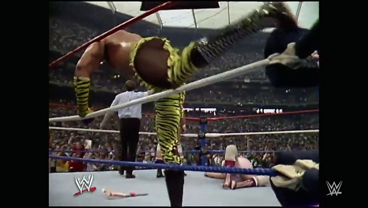 Roddy Piper vs. Adrian Adonis- WrestleMania 3