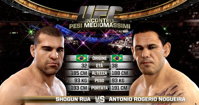 UFC EVENT 190 Shogun Rua vs Antonio Rodrigo Nogueira