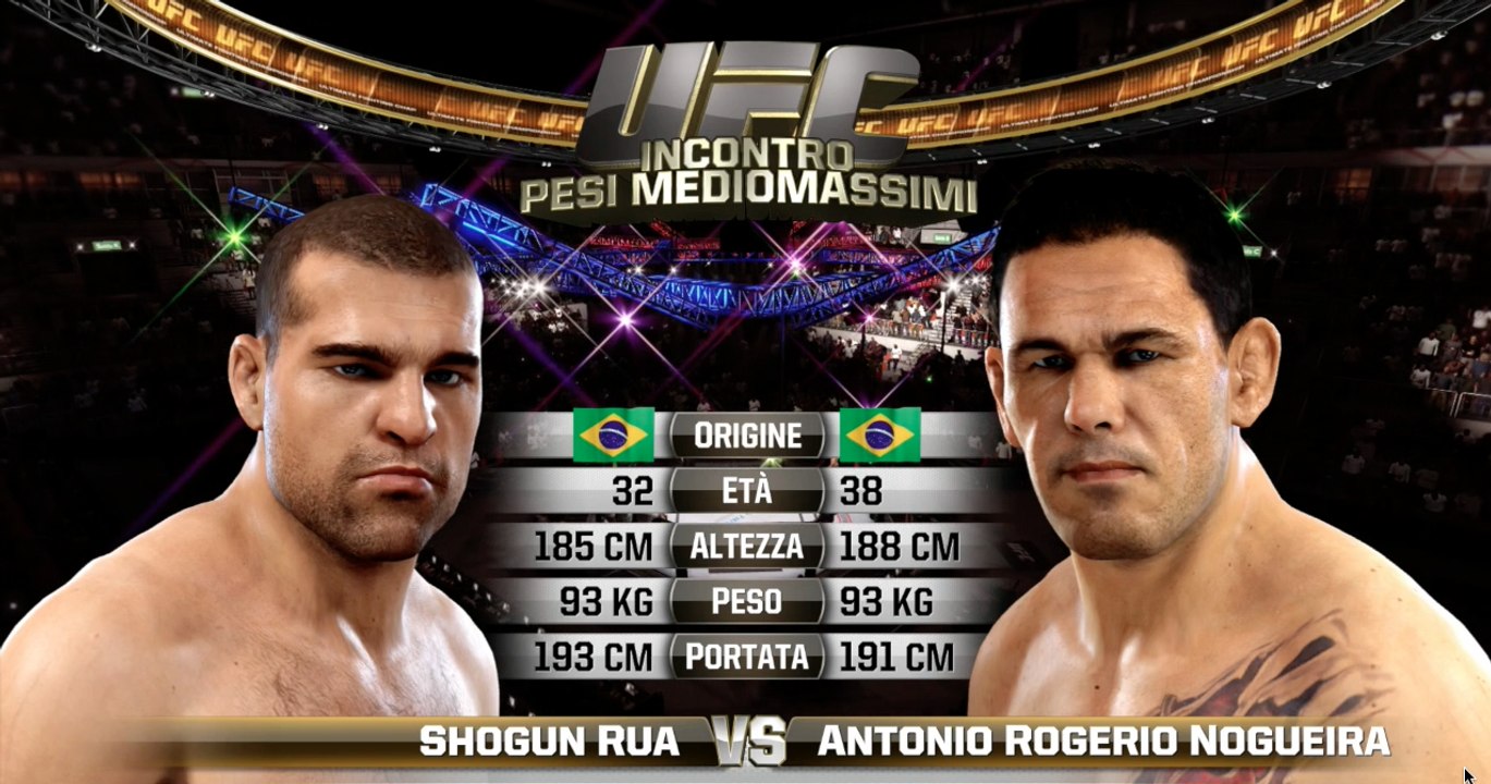 UFC EVENT 190 Shogun Rua vs Antonio Rodrigo Nogueira