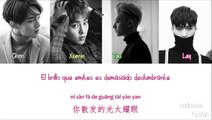 EXO - Transformer (变形女) Chinese Version [ Sub Español / PinYin/Chinese] (Color Coded)