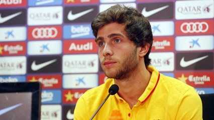 Sergi Roberto: "Afronto la temporada amb moltes ganes"