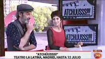 Adriana Ozores y Ernesto Alterio en Cultura en 24h - YouTube