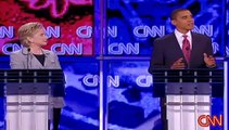 Obama Says Hillary Clinton Flip Flops at Democratic Debate
