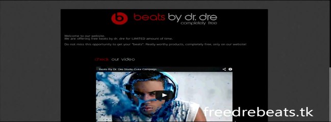 Get FREE Dr Dre BEATS! w/ Proof [WORKING AUGUST 2015]