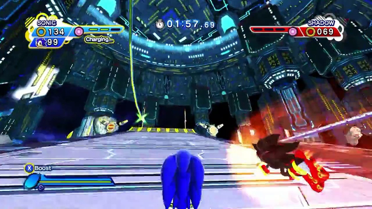 Sonic Generations Mod: Sonic vs Shadow SA2 Style