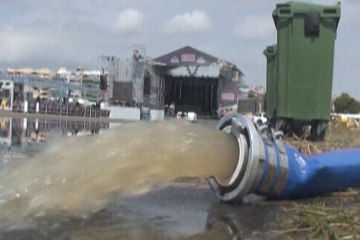 Los conciertos volverán al Arenal Sound tras la lluvia