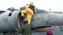 Pura adrenalina attraverso gli occhi di un ‪pilota‬ di harrier della ‪Marina Militare